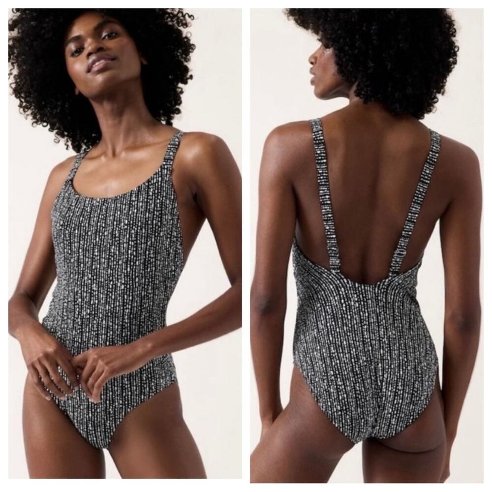 NWT Athleta Hermosa Printed One Piece Swimsuit - Size M